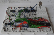 link to TMS 9995 breadboard or PCB system